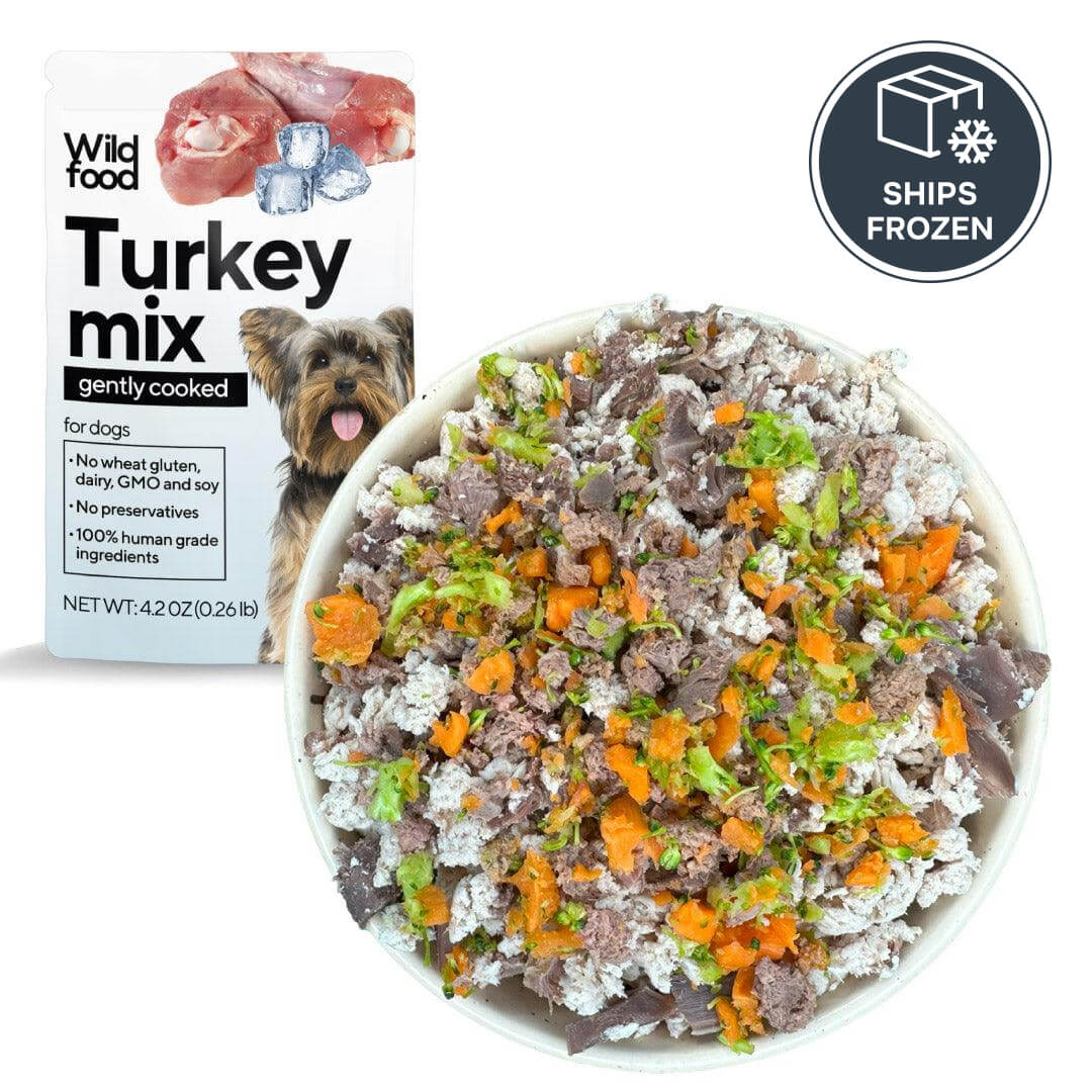 Turkey box for Dogs | Gently cooked
